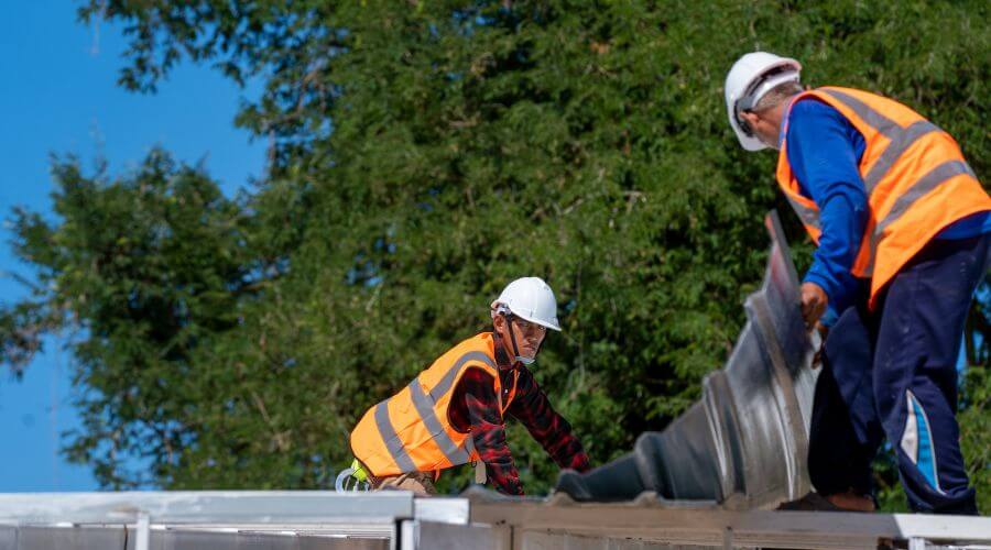 Roof replacement in Saxapahaw, NC
